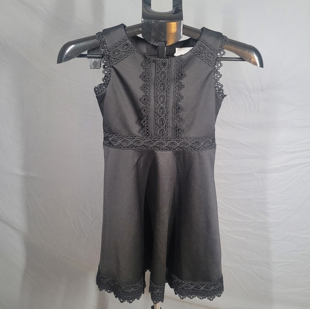 Elegant Black Kids Dress from Rare Editions